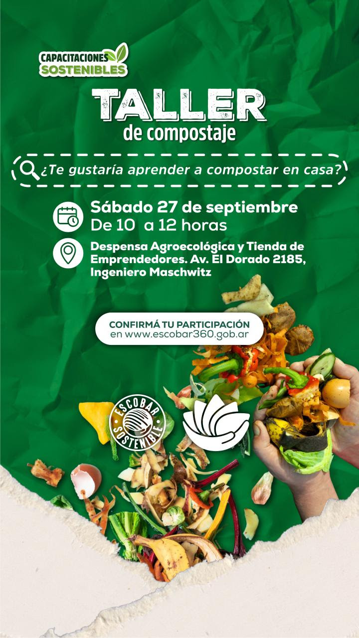 NOTICIAS ESCOBAR:CAPACITACIONES SOSTENIBLES